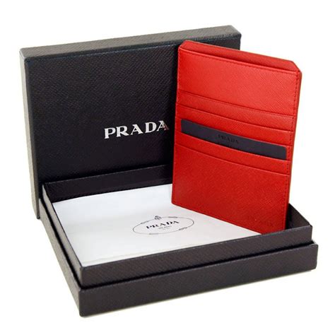 porte carte prada